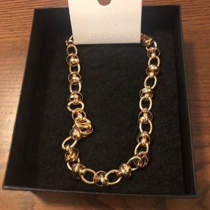 Gold chain necklace